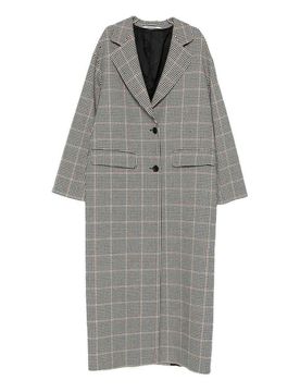 Cappotto monopetto in lana