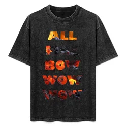All Fire Bow Wow Wow T-Shirt Thanksgiving Day Tee Top