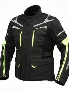 Giacca moto Tecnica Compass Lady Dry Tecno Nero Giallo taglia 40