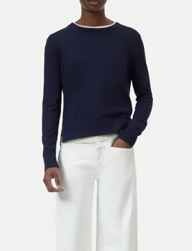 Closed Feinstrickpullover Blau L - Closed - FashionsVida