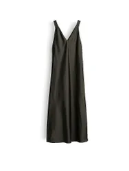 Midikleid QOVA PURE verde oscuro 38