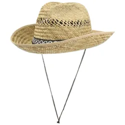 Texas Straw Hat with Chin Strap by - nature - Female - Size: M (56-57 cm)