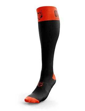 Calzini Multisport Recovery Black / Fluo Orange EU 40-43 - OTSO - FashionsVida