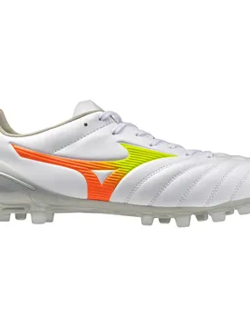 Chaussures De Football Monarcida Neo Iii Pro Ag White / Evening Primrose / Lava Or EU 36 Homme
