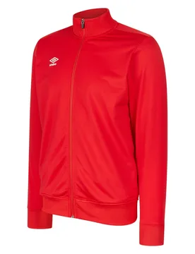 Mens Club Essential Jacket (Vermillion) - Multicolour - Size X-Large - Umbro - FashionsVida