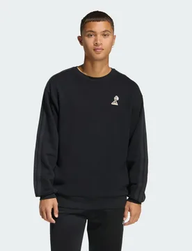 FELPA LUX COFFEE CAFE POUR GRAPHIC S Black - Adidas - FashionsVida