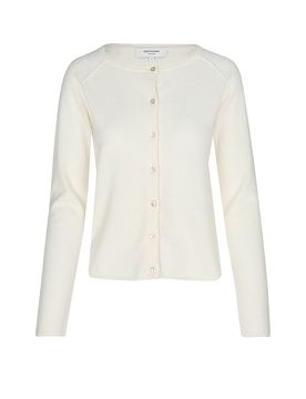 Strickjacke weiss S damen
