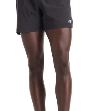 Short perforé respirant et extensible - RC Short 5" Black - Taille M - Noir - New Balance - FashionsVida