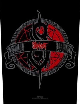 Backpatch - Crest - schwarz/rot/grau - Lizenziertes Merchandise! - None - unisex