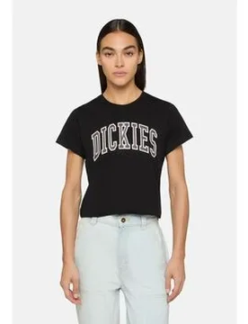 T-Shirts & Poloshirts Aitkin Tee W - Dk0a4ys8-J941 Blk/bplum It Xs Female - Dickies - FashionsVida