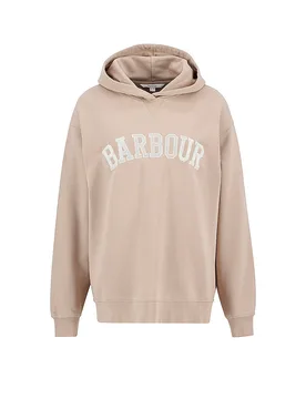 Felpa con cappuccio - Hoodie beige 34 - Barbour - FashionsVida