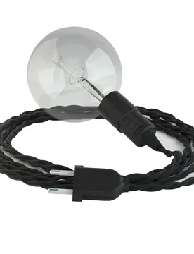 Cables Suspension Luminaire Tc04 3 M Black One Size - Creative - FashionsVida