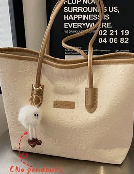 Bolso de hombro de gran capacidad y versátil para mujeres, nueva bolsa de lona, excelente diseño, adecuado para la escuela, el trabajo y las compras