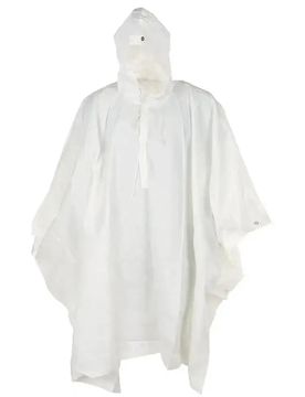 Schweizer Poncho weiß neuwertig Default Title adult Herren