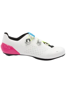 Scarpe bici da corsa GENIUS X WYVE WHITE FLUO - SIDI - FashionsVida