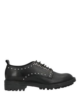 Zapatos de cordones Mujer Negro 39 Mujer