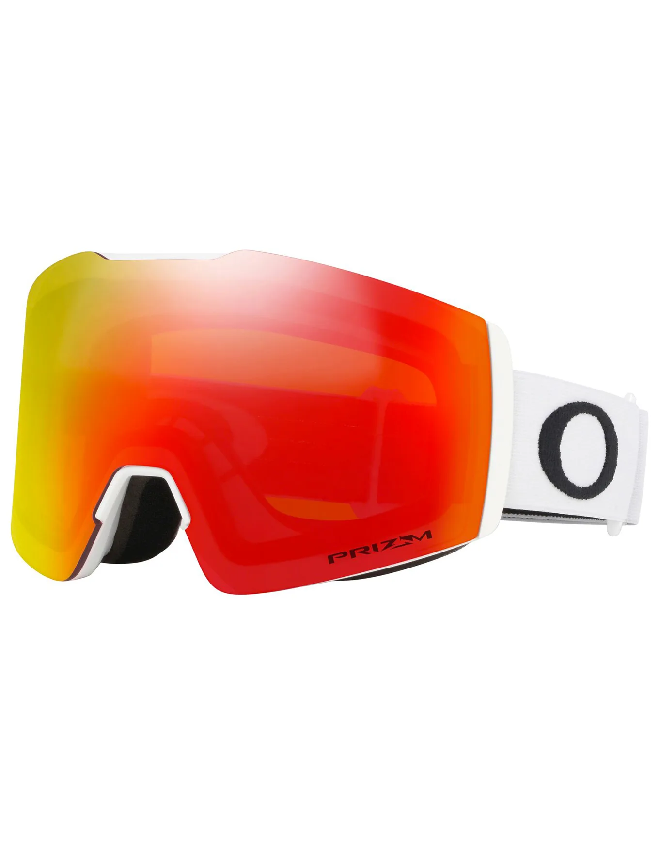 Masque de ski - Fall Line M Matte White Prizm Torch - Blanc - Oakley - FashionsVida