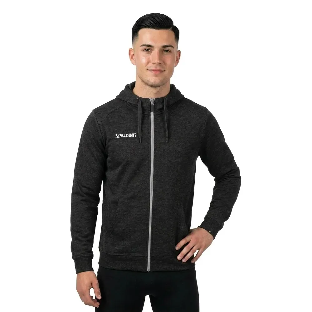 Sweat-shirt à Zip Flow Black XL - Spalding - FashionsVida