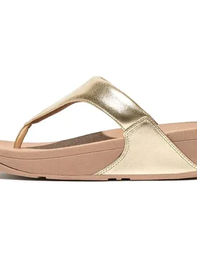Sandales Lulu Leather Toe-post Platino EU 41 - Fitflop - FashionsVida