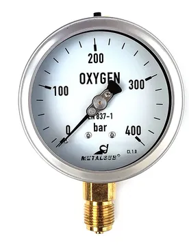 Manometro Oxygen Classe 1 100 Mm 0-00 Bar
