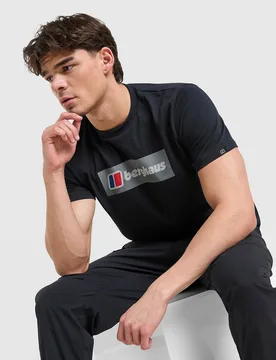 Mens Maglia Grid Mountain - Nero, nero nero Uomo taglia L - Berghaus - FashionsVida