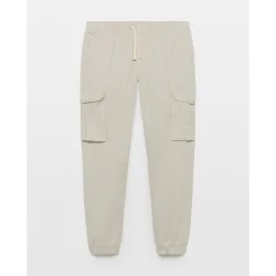 Pantalón jogger multibolsillos de hombre stretch
