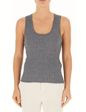 Canotta a costine LIU JEANS GRIGIO L