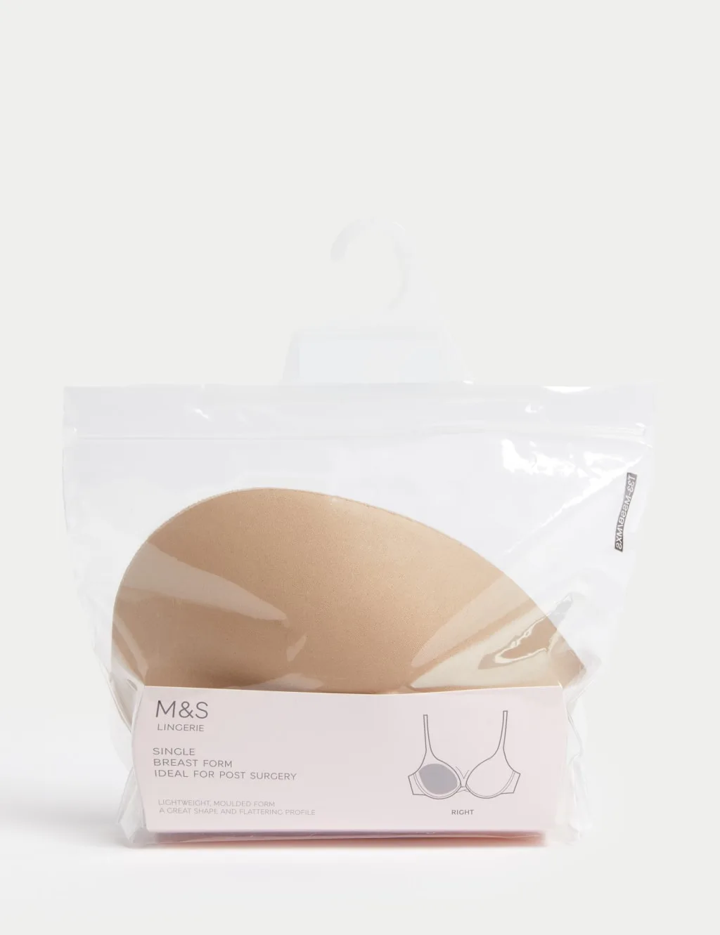 Post Surgery Right Breast Form Rose Quartz female - M&S - FashionsVida