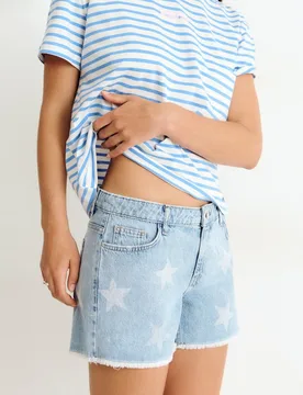 Short de mujer con estrellas - Brownie - FashionsVida