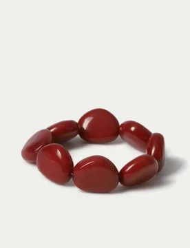 Natural Stone Bracelet Red female - Per Una - FashionsVida