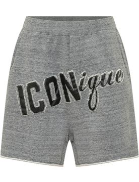 Casual Shorts with Unique StamPaint Design