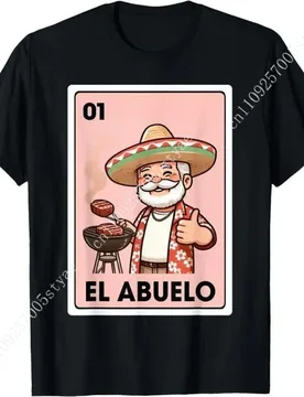Cotton]El Abuelo Grilling Grandpa Mexican Bingo Card Unisex T-Shirt, A Classic Golf Gift Tee for Men and Women - Aliexpress - FashionsVida