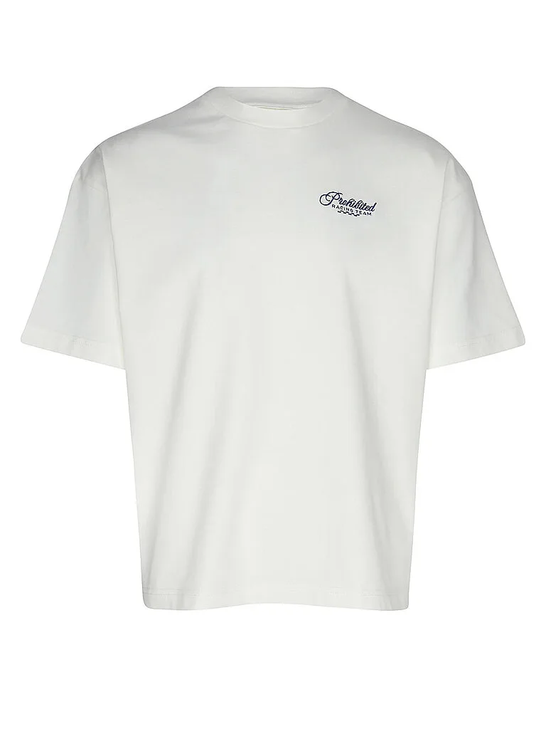 Camiseta CYCLISTS blanco XL - Prohibited - FashionsVida