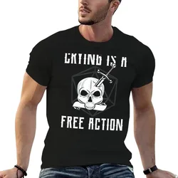 Crying is a free action T-Shirt Big and Tall Gym T-Shirt