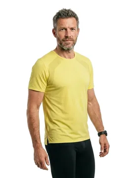 Maglietta A Maniche Corte Race Day 2 Yellow S - Craft - FashionsVida