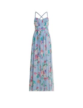 Abendkleid blau 40 damen