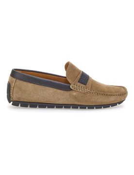 Mocassino scamosciato 1511 Legno 40