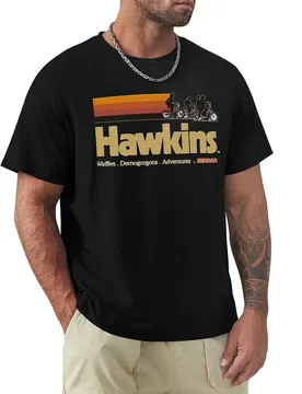 Visit Hawkins Indiana Vintage 80's TV Series T-Shirt Casual Soft Cotton Short Sleeve Tee - Aliexpress - FashionsVida
