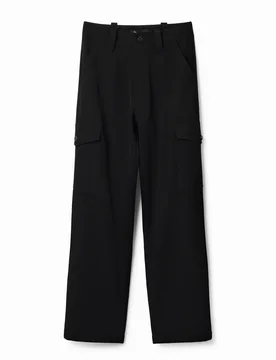 Pantalon cargo straight BLACK XS female - Desigual - FashionsVida