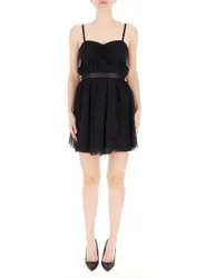 Abito in tulle NERO XL