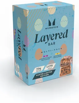 Barrita proteica Layered - 4 x 60g - MyProtein - FashionsVida