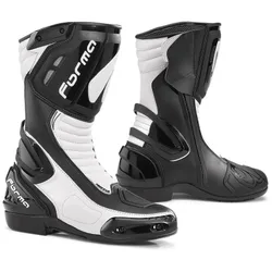 Stivali Moto Racing Modello Freccia Nero Bianco taglia 41