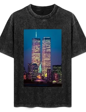 Twin Towers T-Shirt Fashion Simple Casual Tee Shirt - Aliexpress - FashionsVida