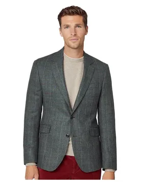 Blazer Tattersal Green / Multicolor 40
