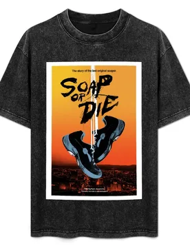 RYAN JAUNZEMIS SOAP OR DIE Movie Poster T-Shirt Fashion Casual Short Sleeve T-Shirt - Aliexpress - FashionsVida