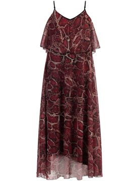 Vestido de verano / / oscuro /