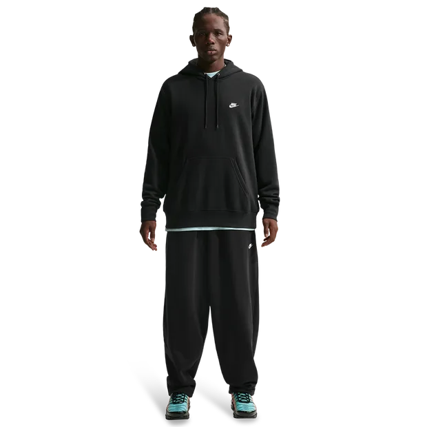 Sportswear Men Pants - Black - Size M - Cotton Jersey - Black - Size: Medium - Nike - FashionsVida