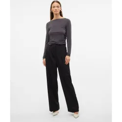 Pantalón de vestir pata ancha de mujer
