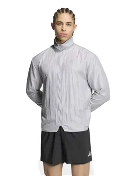 Adi365 Aspyre Running Jacket Glory Grey M Men - Adidas - FashionsVida