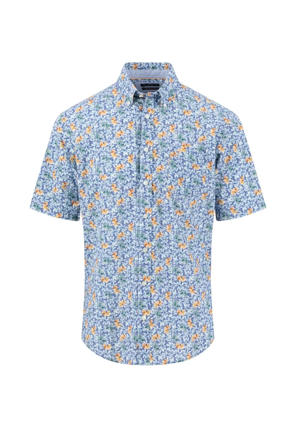 Preiu Flower Print, B.D., 1/2 ale - M - FashionsVida